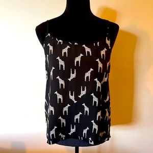 Pacsun giraffe tank top
